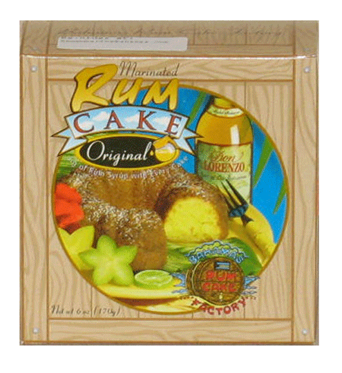 Don Lorenzo Bahamas Rum Cake 6oz.